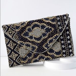 Lulu’s Beaded Clutch - Used Once